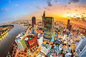 Saigon city view