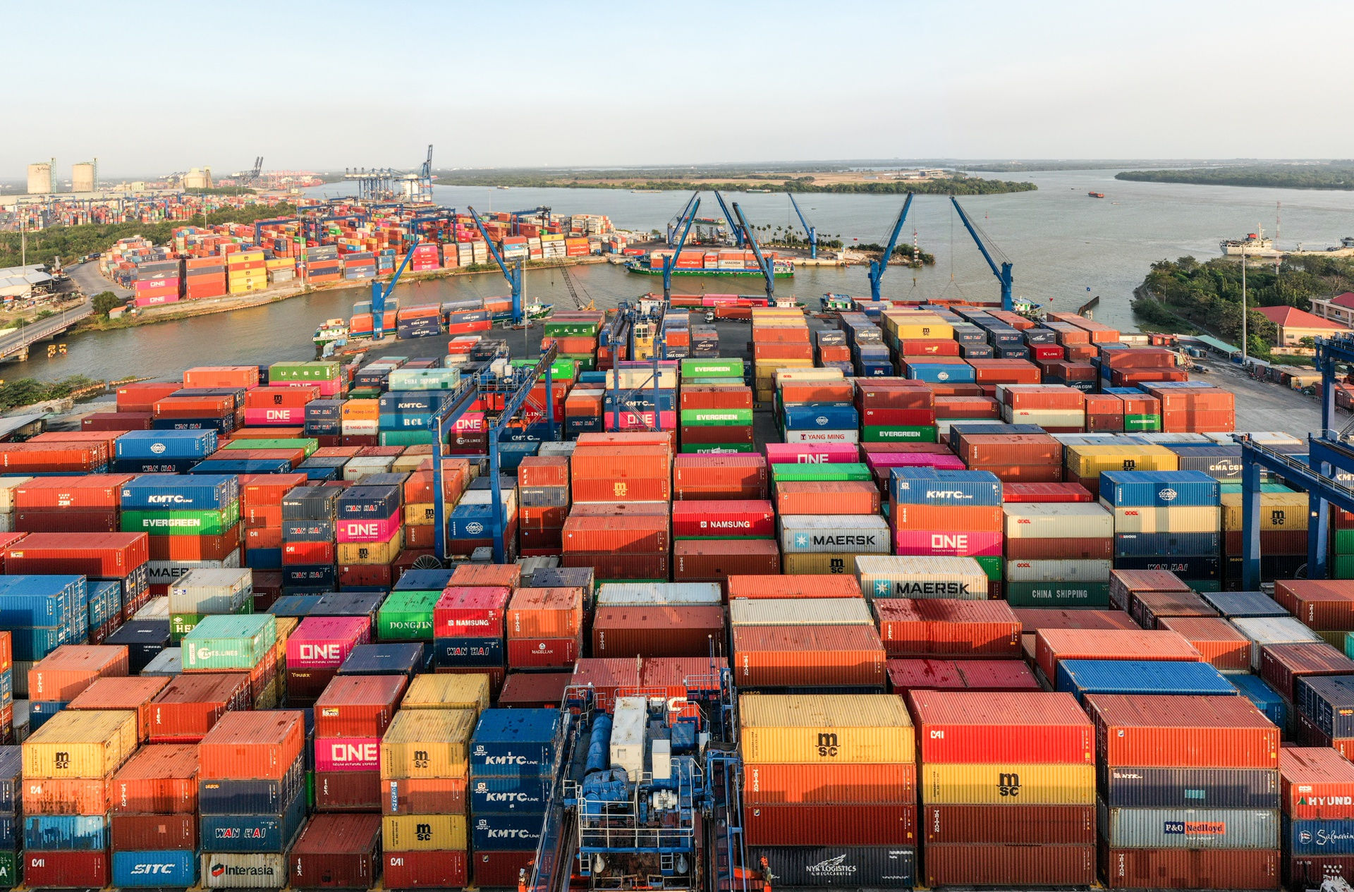 Saigon Port in full operation